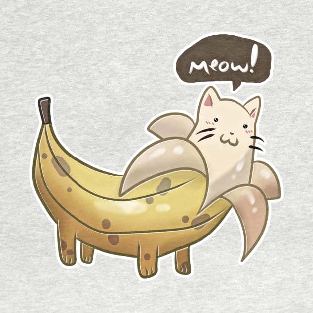Banana Kitty by saradaboru